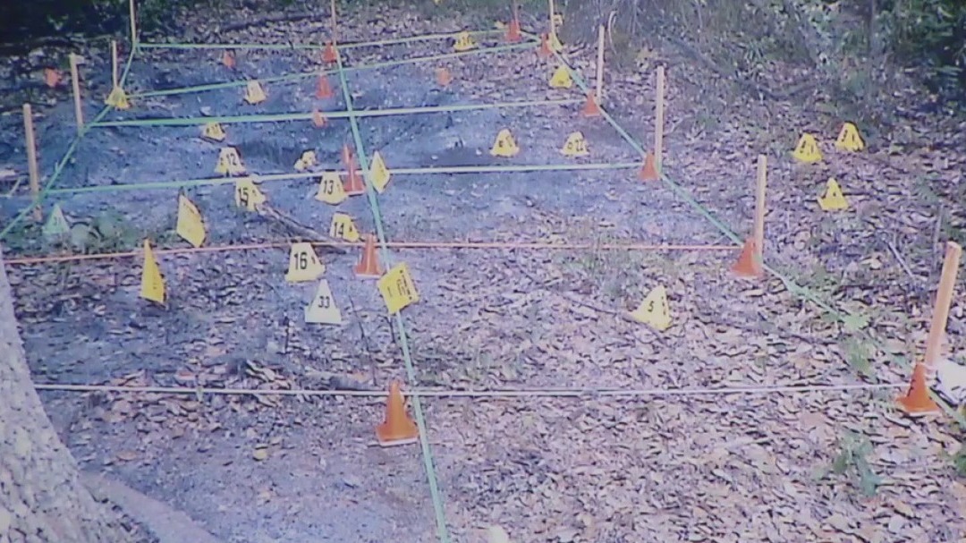 Shallow grave becomes prominent in murder trial